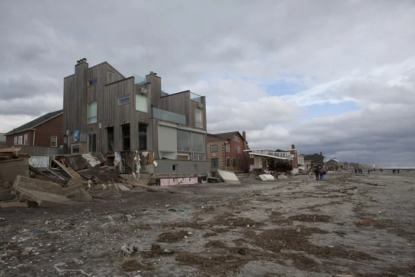 Hurricane Sandy. The Aftermath in New York — Stock Photo, Image