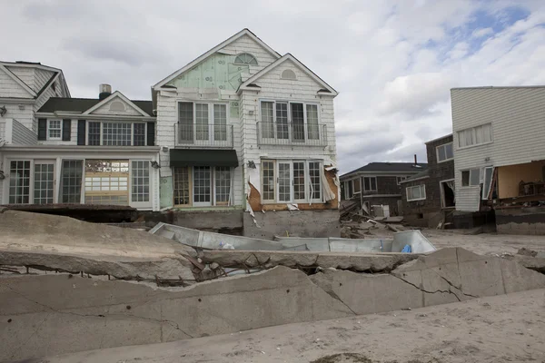 Hurricane Sandy. The Aftermath in New York — Stock Photo, Image