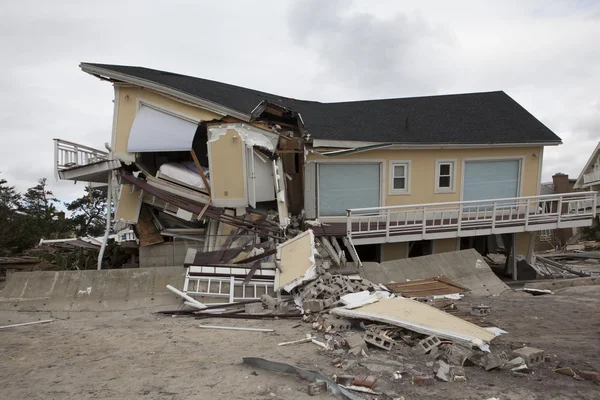 L'uragano Sandy. Le conseguenze a New York — Foto Stock