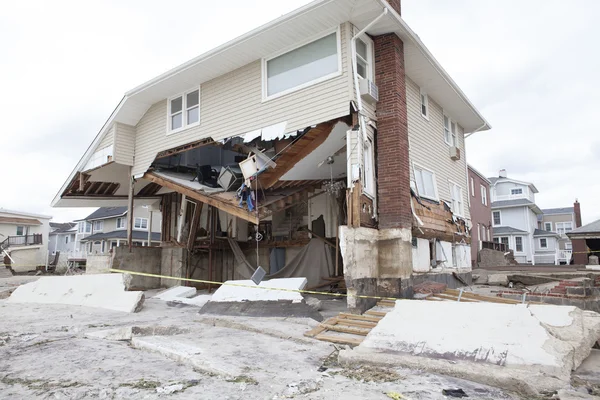 Hurricane Sandy. The Aftermath in New York — Stock Photo, Image