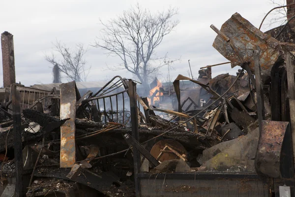 Hurricane Sandy. The Aftermath in New York — Stock Photo, Image