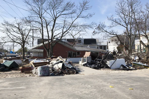 Hurricane Sandy. The Aftermath in New York — Stock Photo, Image