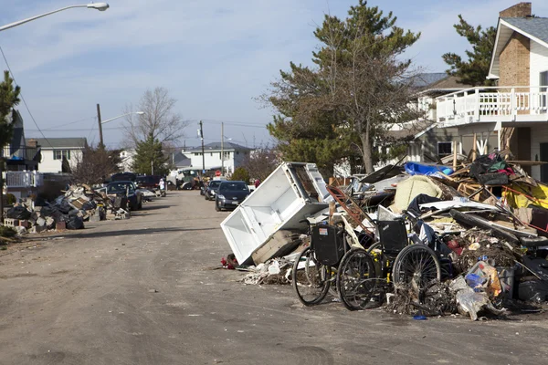 Huracán Sandy. Las secuelas en Nueva York — Foto de Stock