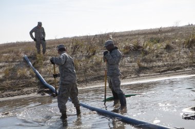 kumlu bir kasırga. ardından new York