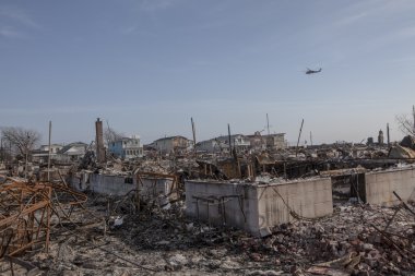 kumlu bir kasırga. ardından new York