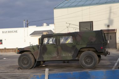 kumlu bir kasırga. ardından new York