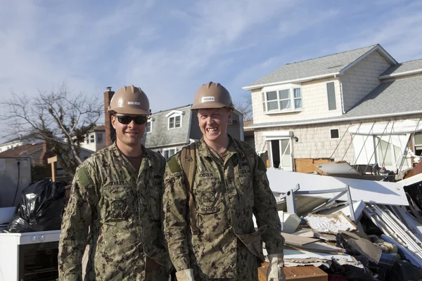 Hurricane Sandy. The Aftermath in New York — Stock Photo, Image