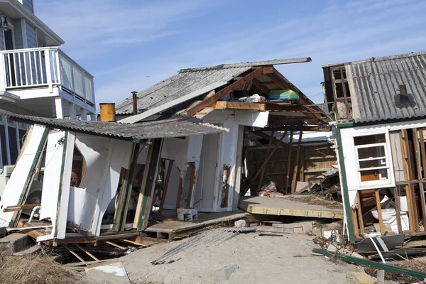 L'uragano Sandy. Le conseguenze a New York — Foto Stock