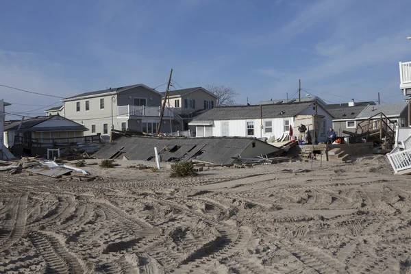 L'ouragan Sandy. Les conséquences à New York — Photo