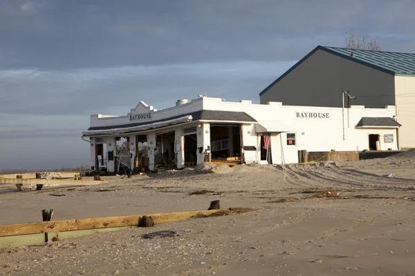 L'uragano Sandy. Le conseguenze a New York — Foto Stock