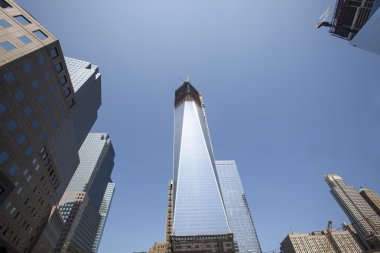 New York City - 30 Ağustos: Nyc'ın Dünya Ticaret İnşaat