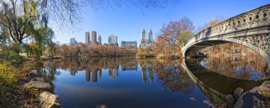 Central Park yay Bridge ile Panoraması