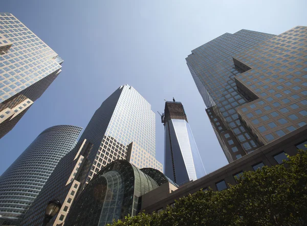 Wereld financiële centrum, nyc — Stockfoto