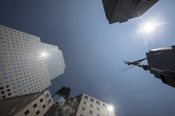 NEW YORK CITY - August 30: The construction of NYC's World Trade — Stock Photo, Image