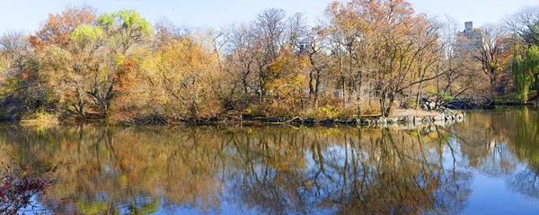 Jesień w parku Centralnym — Zdjęcie stockowe