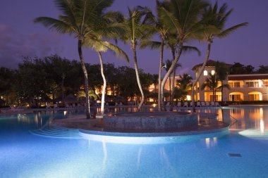 gece lüks Karayipler resort