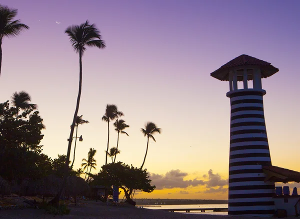 Salida del sol en el Caribe — Foto de Stock