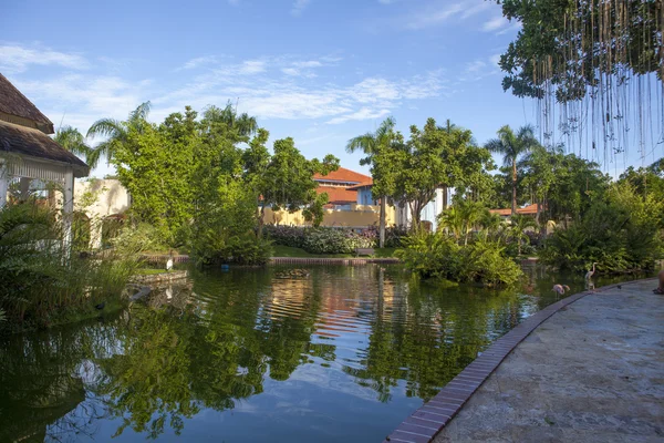 Luxuoso resort caribenho . — Fotografia de Stock