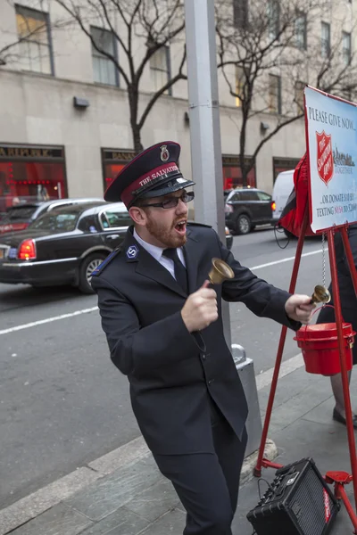 Salvation Army. Jingle bells, jingle bells, Jingle all the way! — Stock Photo, Image