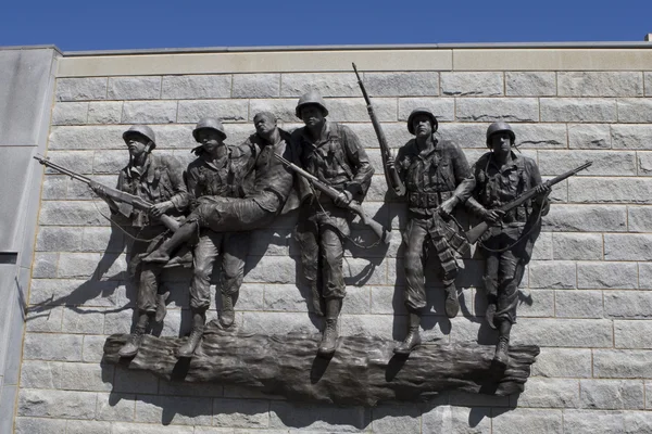 Korean War Memorial in Atlantic City, New Jersey — Stock Photo, Image