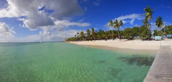 Panorama plaży raj — Zdjęcie stockowe