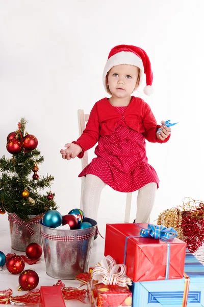 Santa helper — Stockfoto