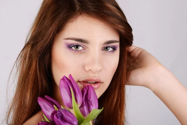 Retrato de beleza — Fotografia de Stock