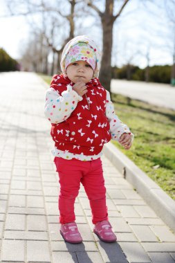 Tatlı kız.
