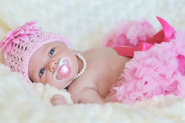 Moda niña recién nacida —  Fotos de Stock