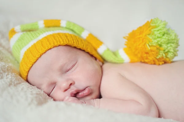 Sleeping newborn Stock Picture