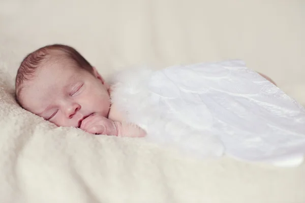 Andělský novorozence — Stock fotografie