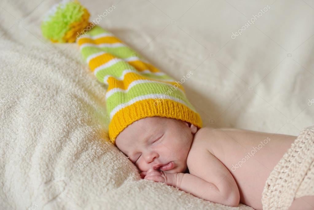 Funny newborn Stock Photo by ©Reanas 22902450