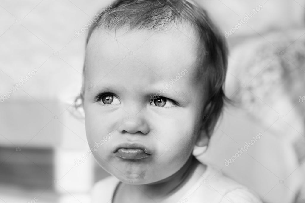 angry baby face images