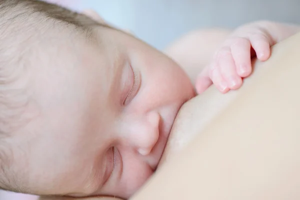 Eating baby — Stock Photo, Image