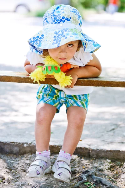 Playful toddler — Stock Photo, Image