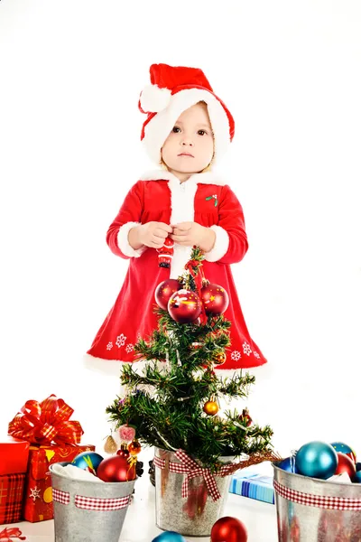 Lovely santa hepler — Stock Photo, Image