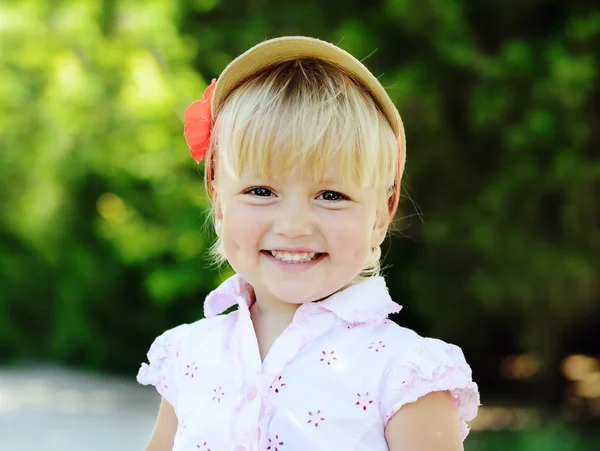 Toddler dziewczynka — Zdjęcie stockowe
