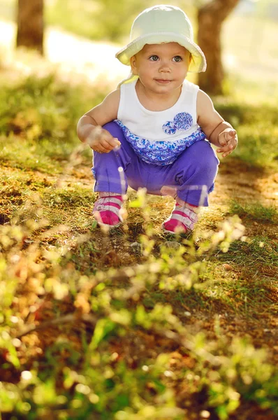 Bebê engraçado — Fotografia de Stock