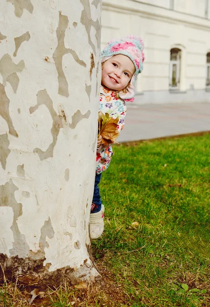 Peekaboo. — Fotografia de Stock