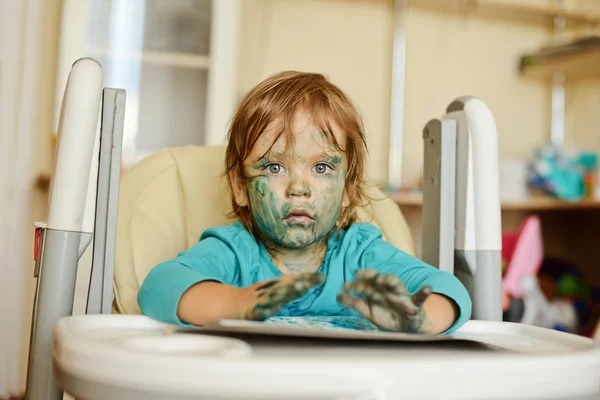 Ze werd genomen om het te hebben slechte — Stockfoto