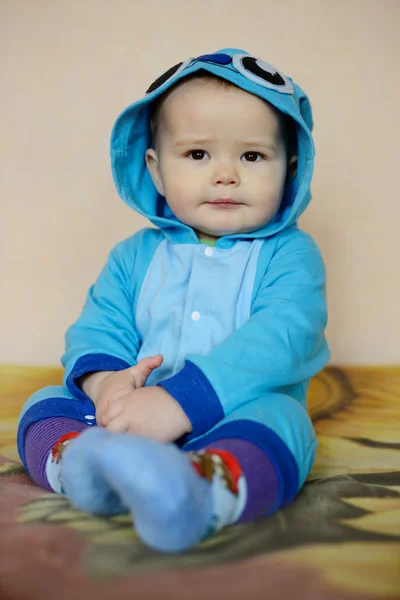 Αστείο μωρό αγόρι — Φωτογραφία Αρχείου
