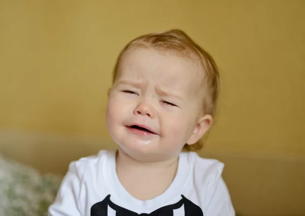 Bebê chorando — Fotografia de Stock