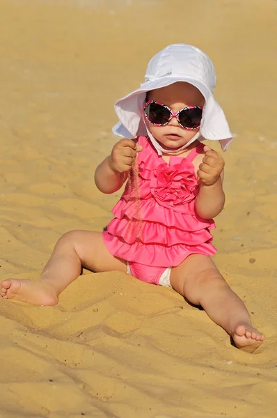 Schattig zomer baby — Stockfoto