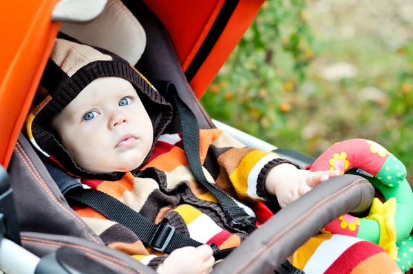 Baby  in the stroller — Stock Photo, Image