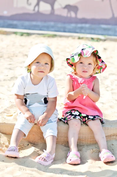 Sommarvänner — Stockfoto