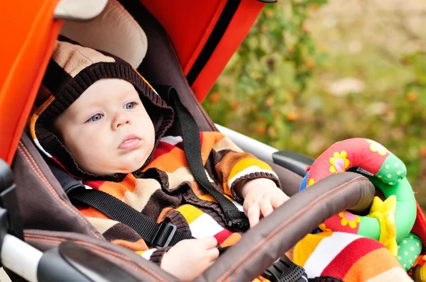 Baby in the stroller — Stock Photo, Image