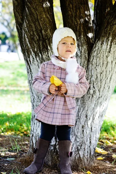 Moda yürümeye başlayan çocuk — Stok fotoğraf