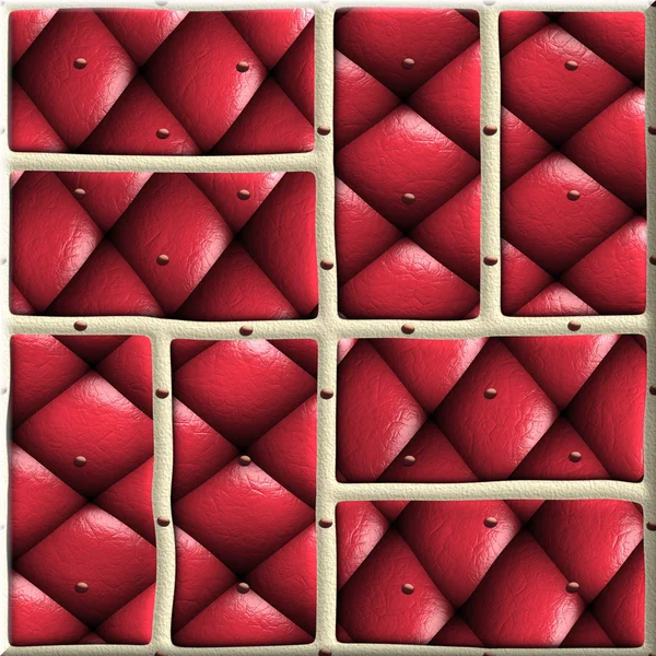 Struttura decorata senza cuciture in una piastrella quadrata — Foto Stock