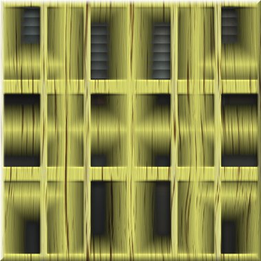 süslü sorunsuz doku