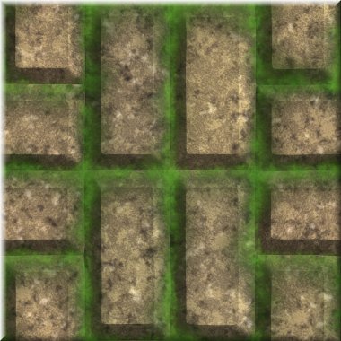 süslü sorunsuz doku